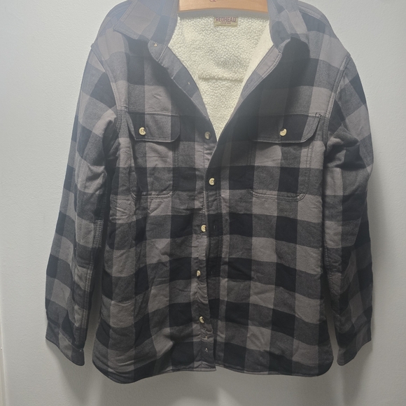 RedHead Other - RedHead Black and Gray Plaid Jacket